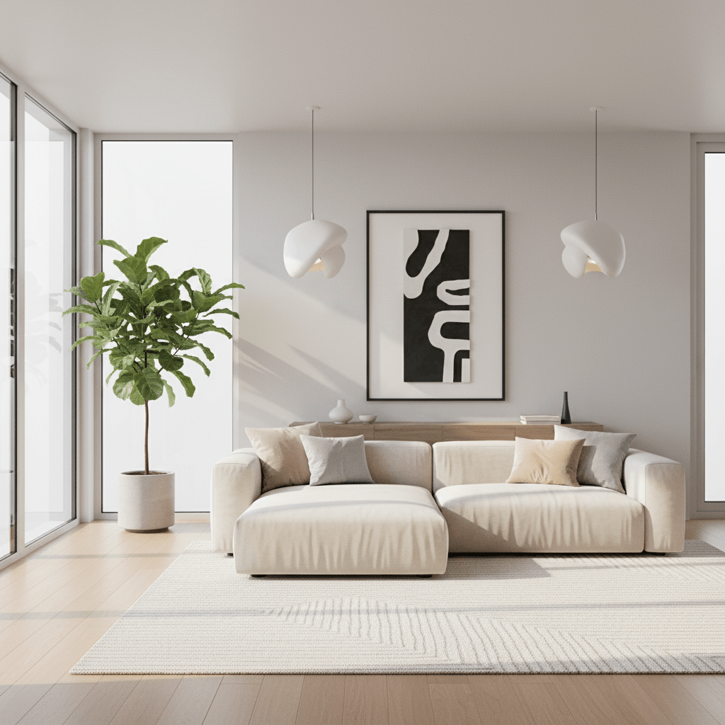 Ancient Pathways – Modern Geometric Wall Art for Home Interiors 150 × 60 cm