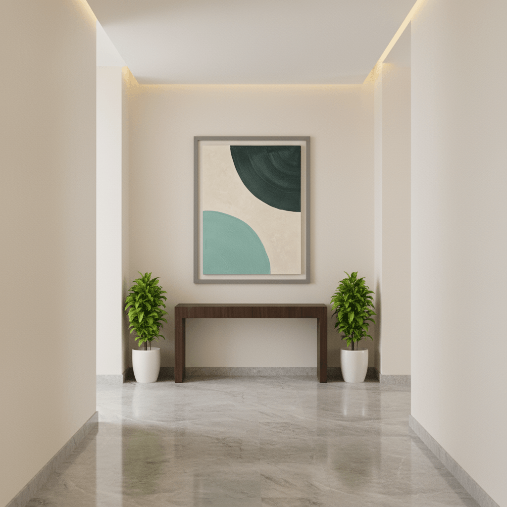 Calm of the Land – Handcrafted Textured 3D Wall Art 100 × 76 cm (B)