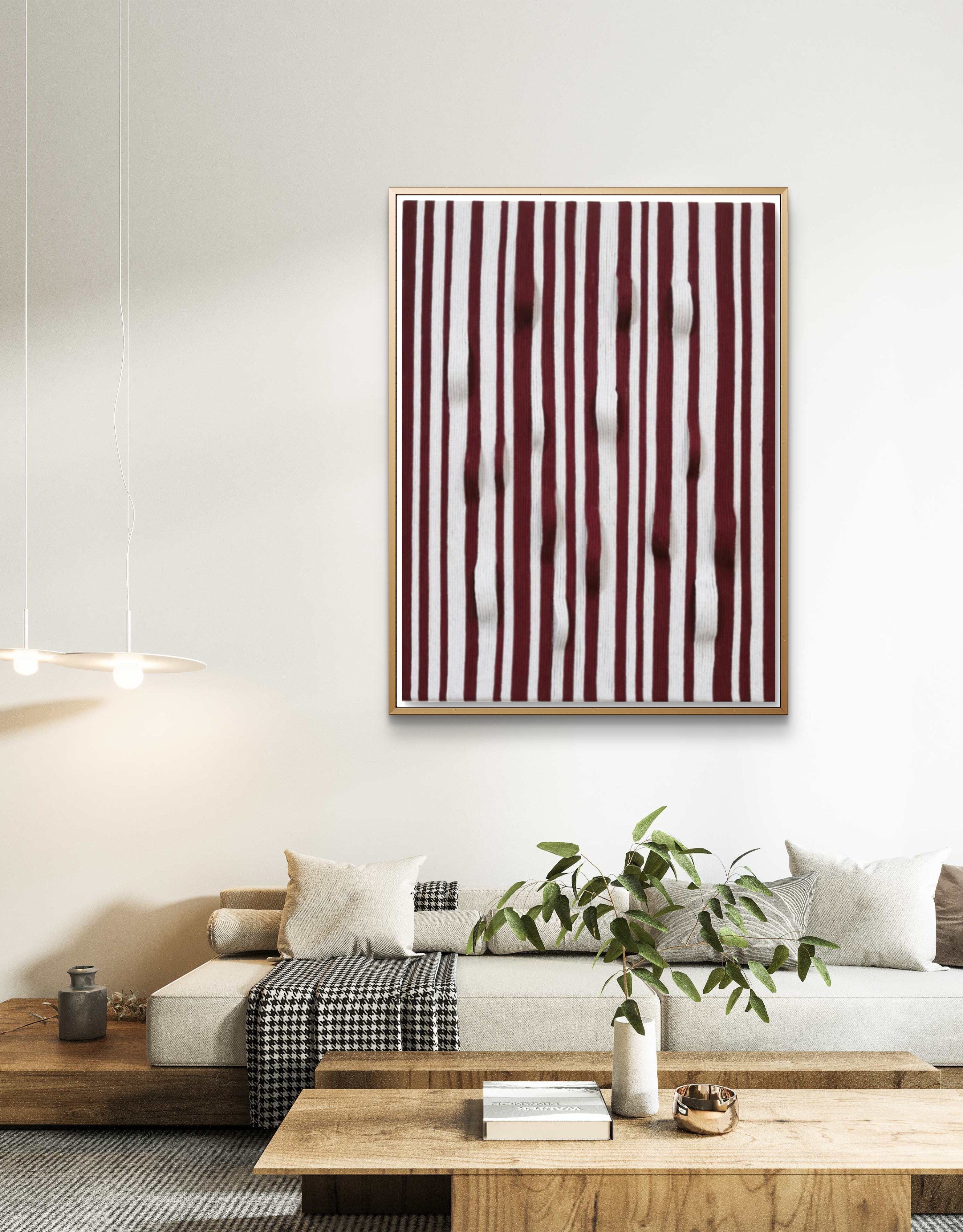 Artisan-crafted macrame wall decor