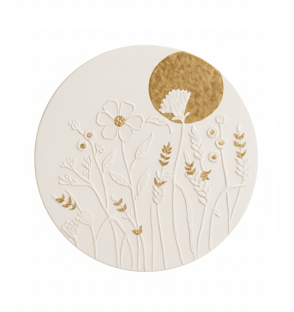 3D botanical artwork UAE