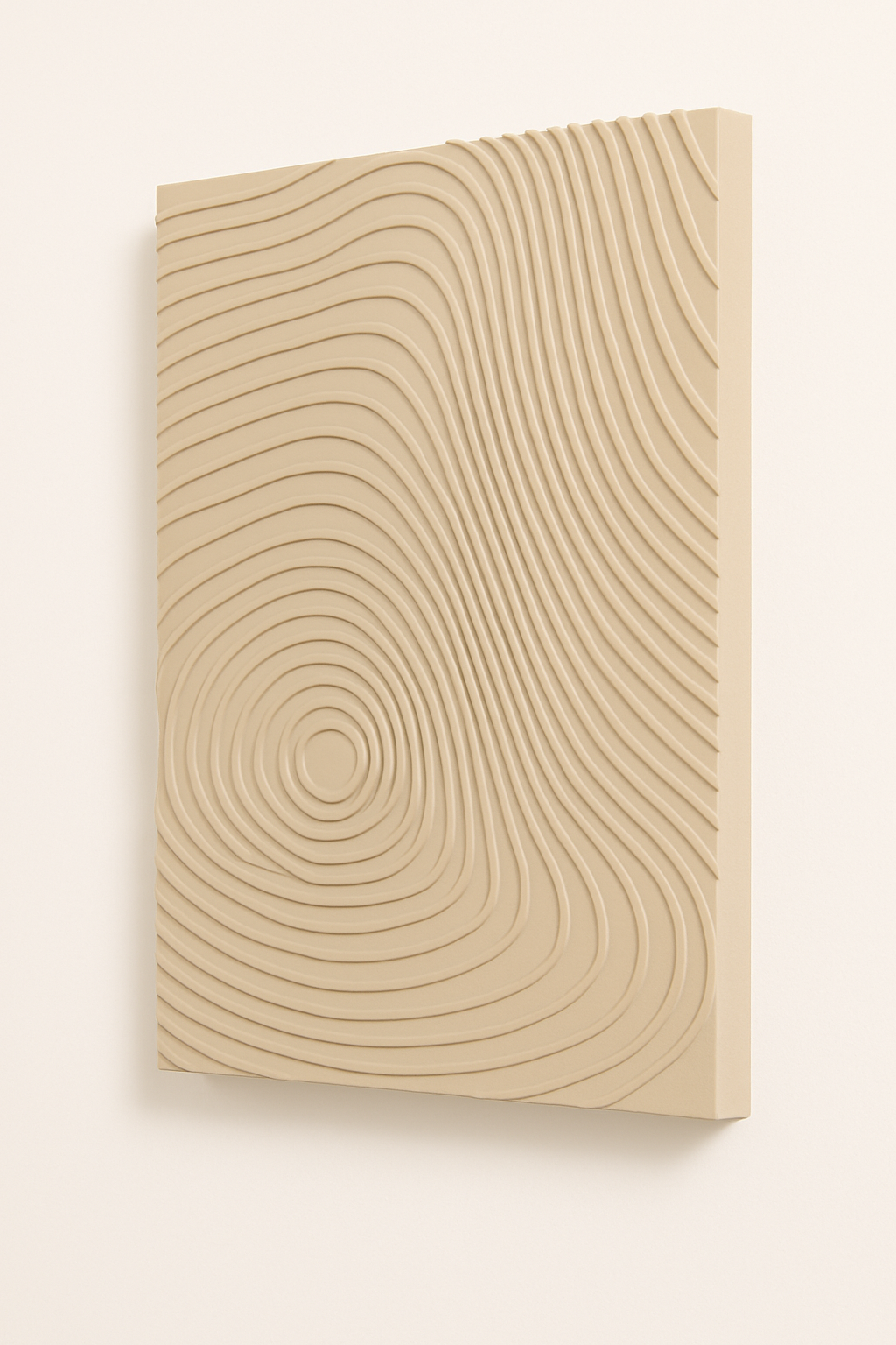 3D textured concentric pattern art Ras Al Khaimah