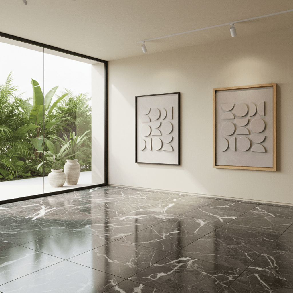 Soft Symmetry – Premium Interior Design Art Dubai