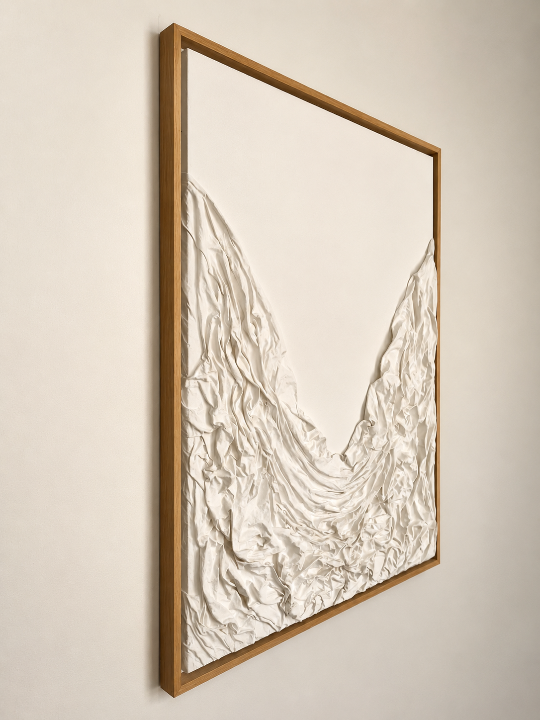 Beige framed 3D artwork for living room Dubai