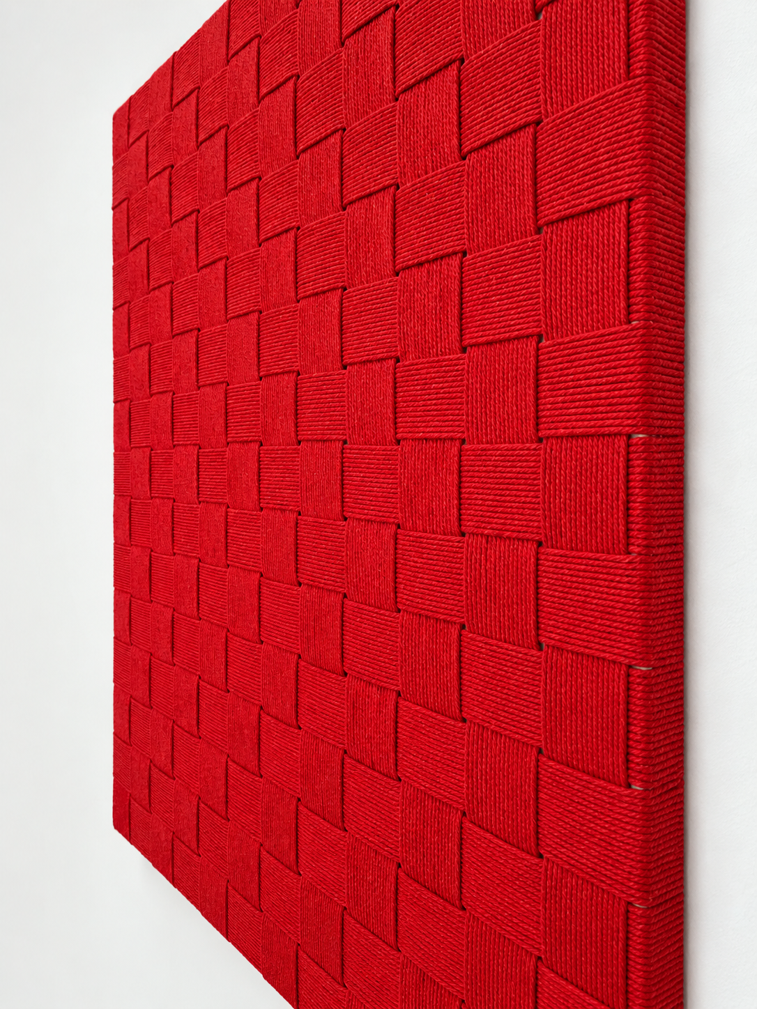 Blood Mirror Modern Artistic Macrame Art UAE 80 × 60 cm