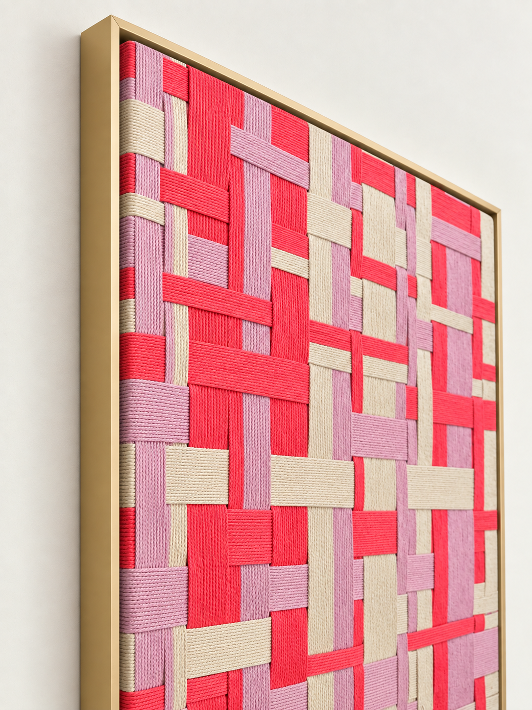 Sensuous Nexus Handcrafted Geometric Wall Art | 80 × 60 cm