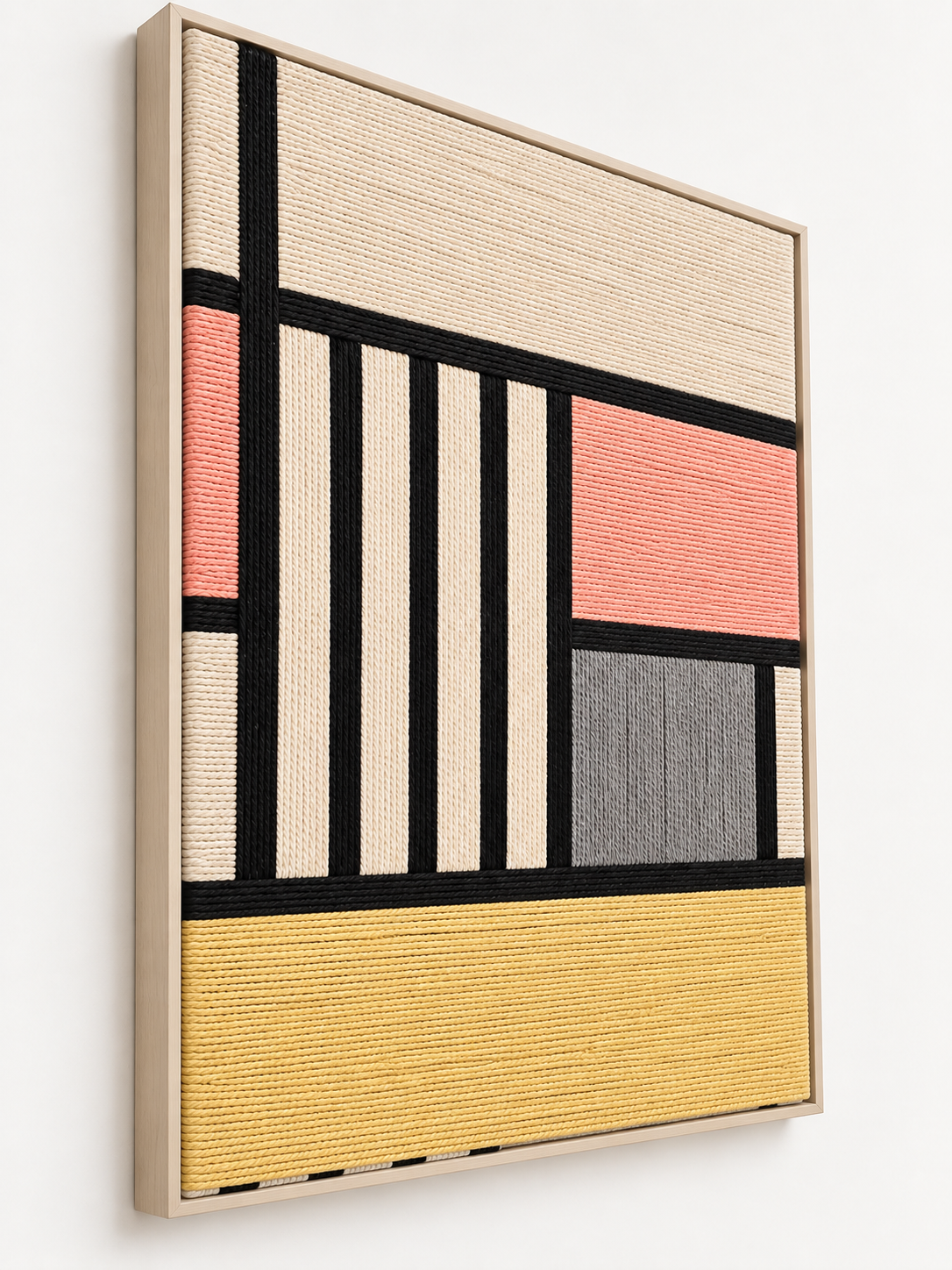 Parallel Echoes Luxury Handcrafted Wall Art 80 × 60 cm