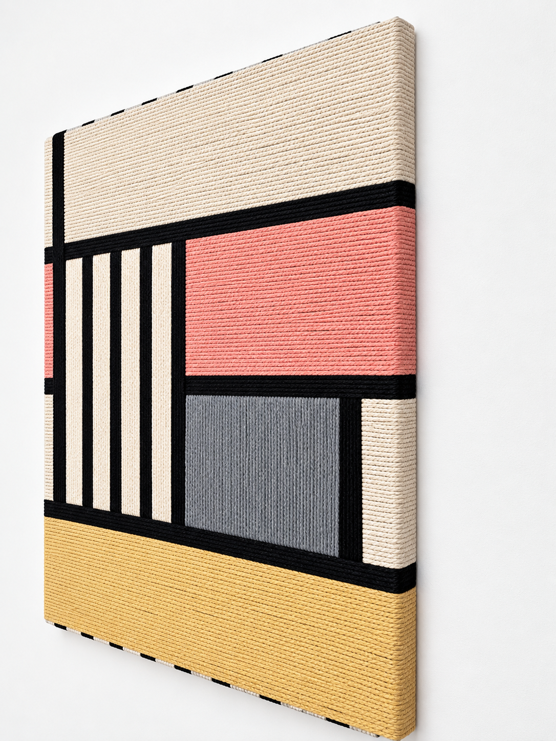 Parallel Echoes Luxury Handcrafted Wall Art 80 × 60 cm