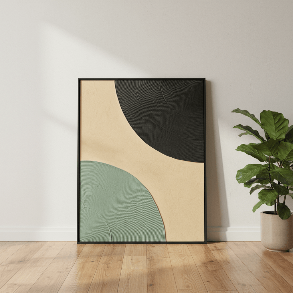 Contemporary home decor wall art