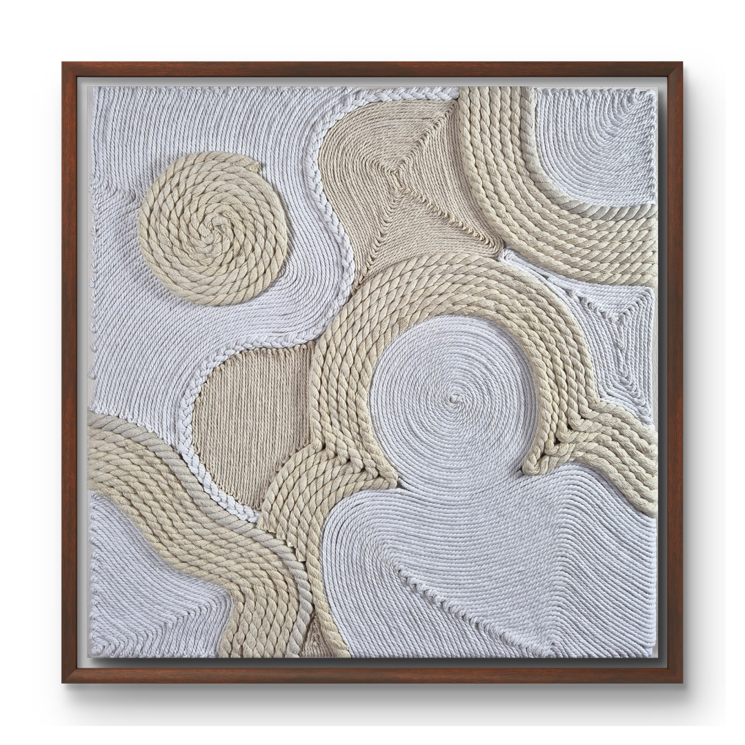 Cotton rope art piece for interiors UAE