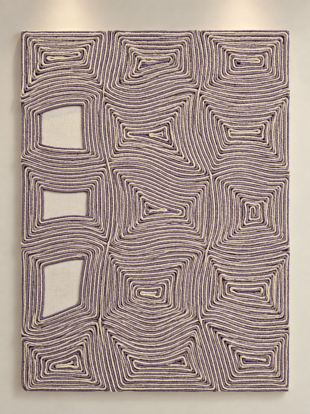 Dungaree Contours frameless wall art 80 × 60 cm