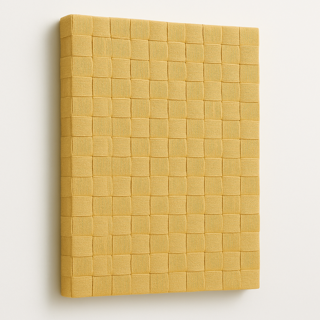 Earth tone modern macrame wall art