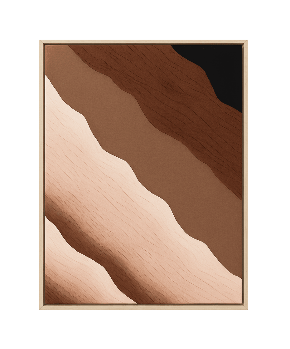 Earthen Wilderness textured wall art Dubai