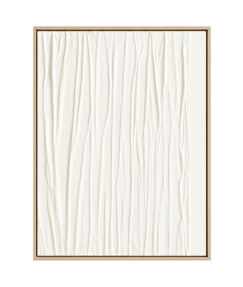 Ivory Glow Macramé Art- Modern Wall Décor UAE 80 × 60 cm