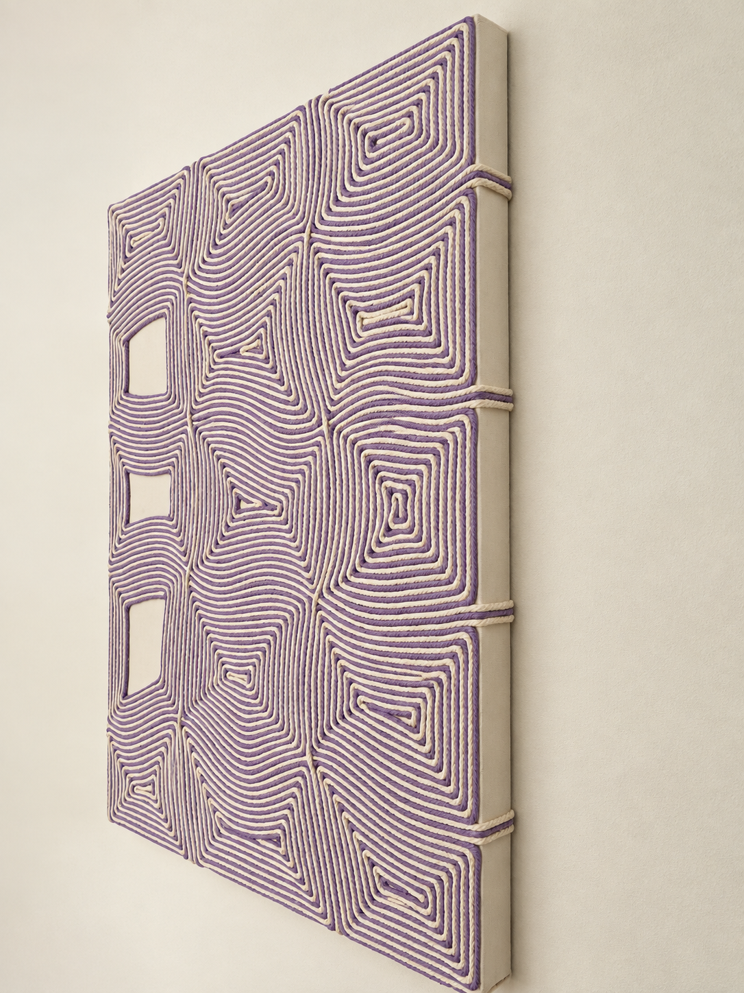 Geometric woven wall art Sharjah