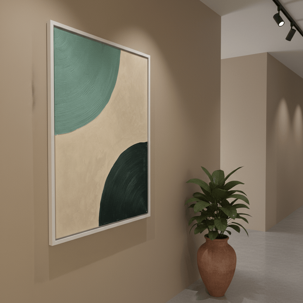 Handcrafted 3D canvas art for home interiors