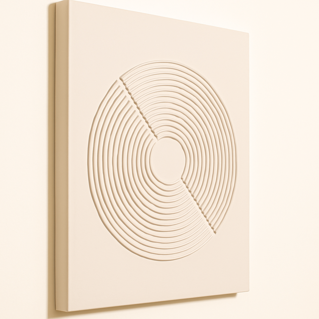 Handmade 3D textured art UAE