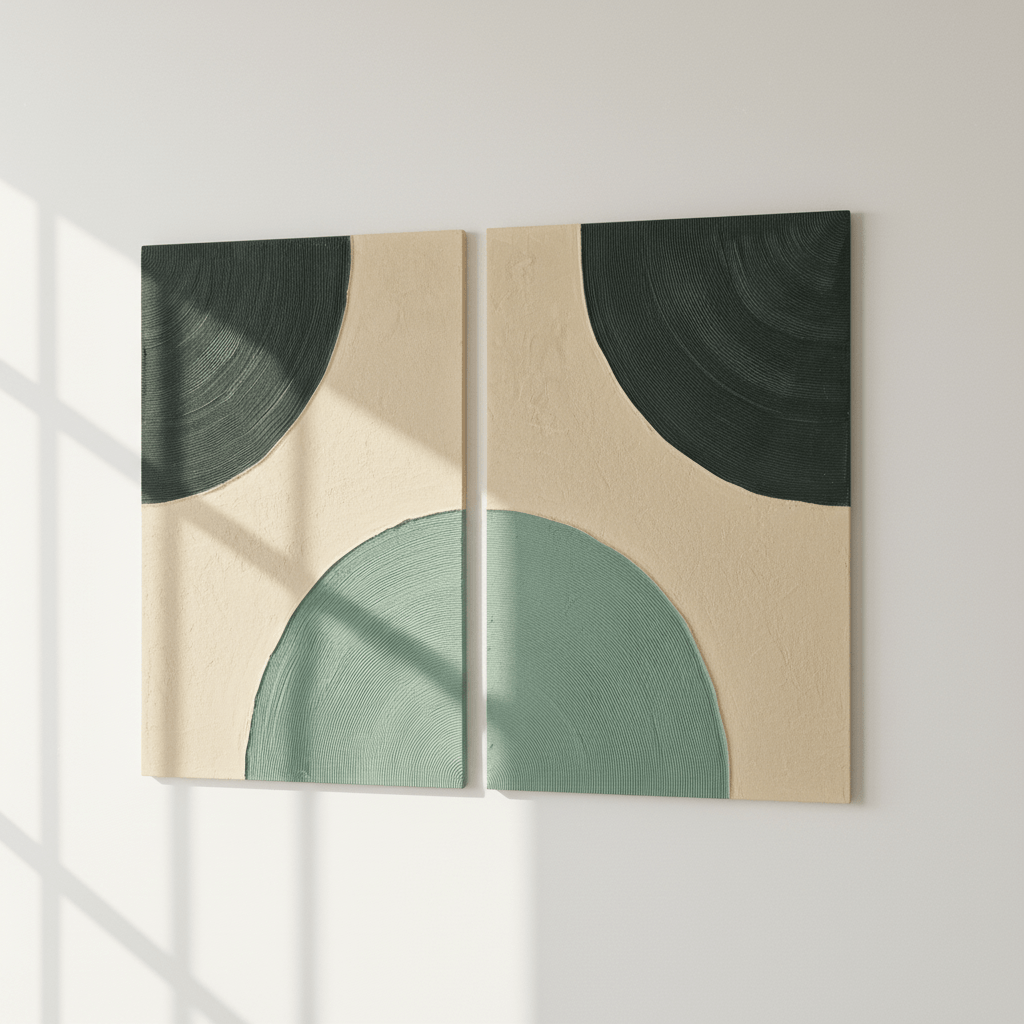 Handmade wall art set Dubai