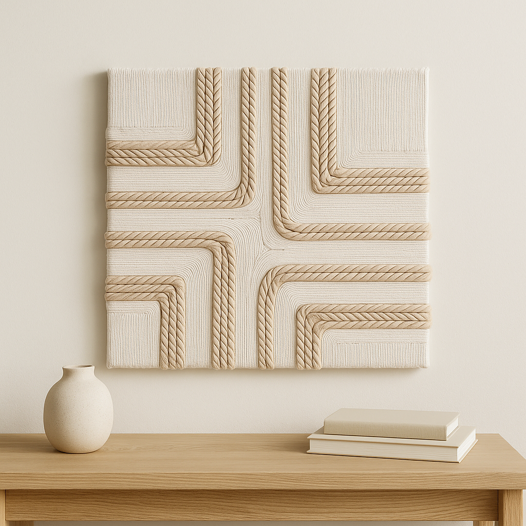 Roped Roads 60 × 60 cm
