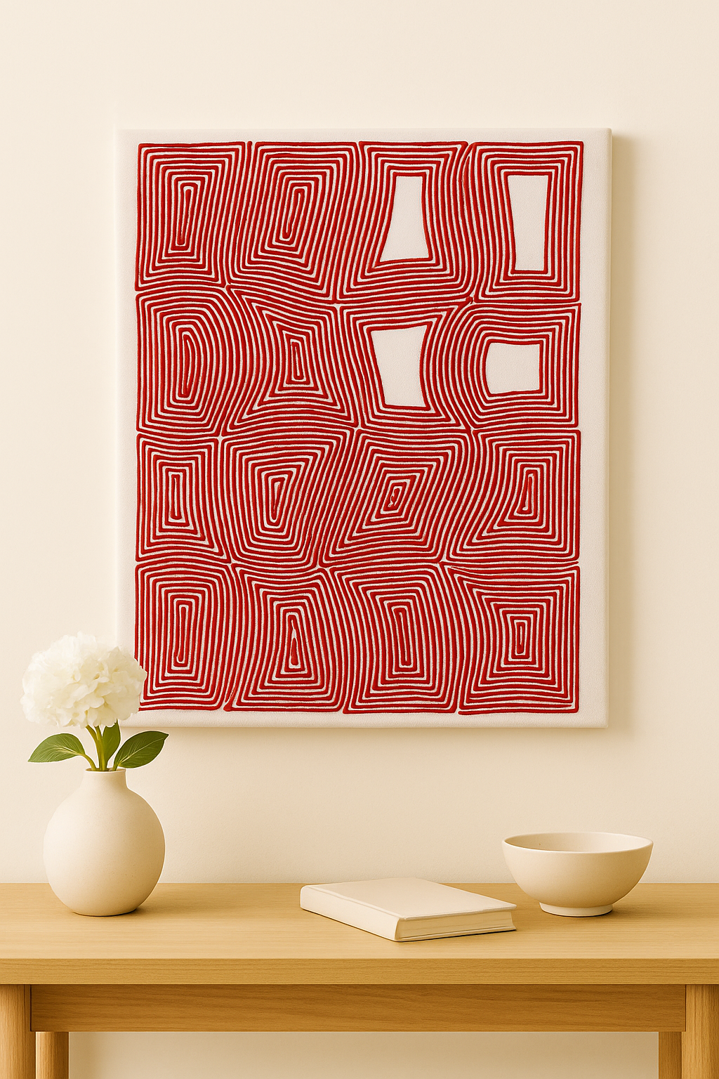 Bohemian fiber wall hanging UAE