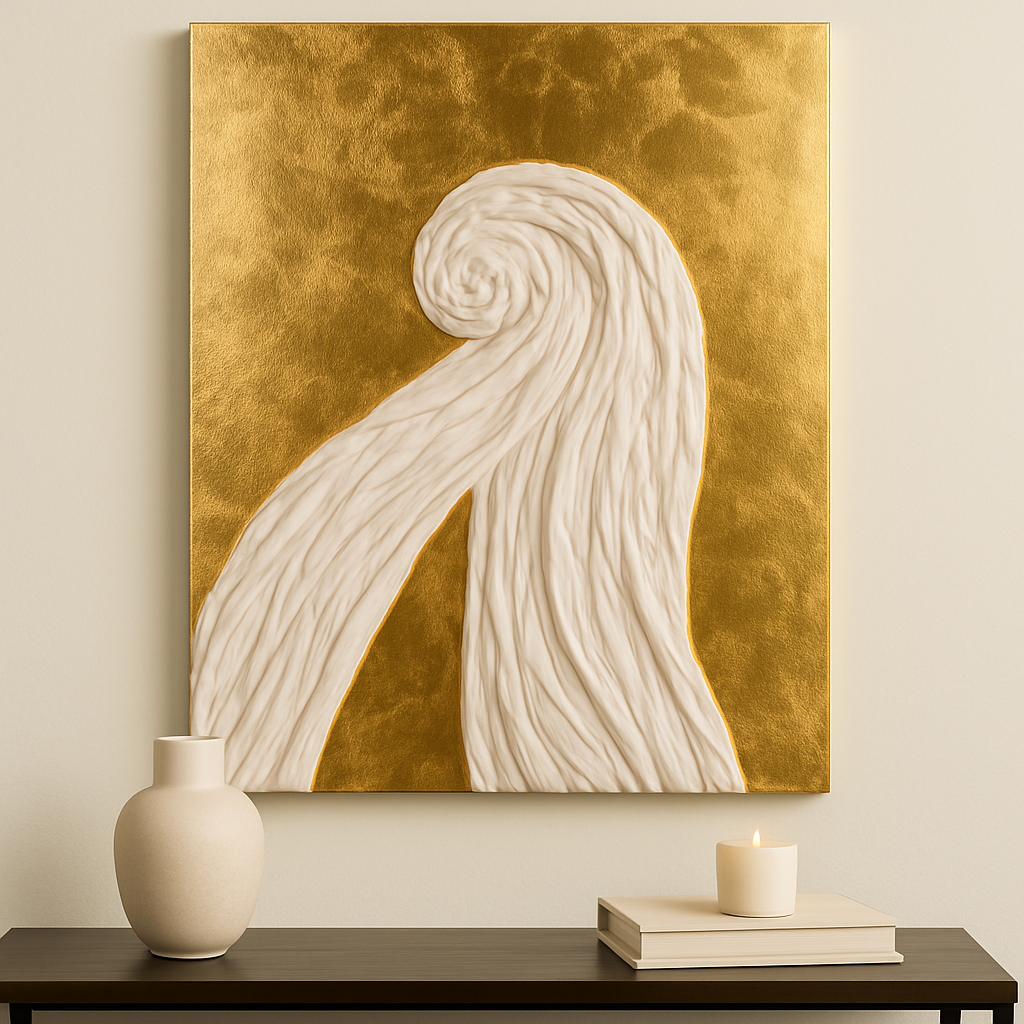 Ethereal Swirl 100 × 76 cm