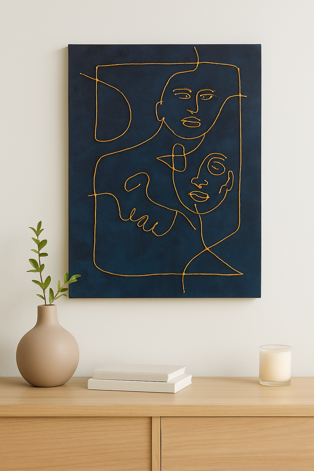 Handmade wall hanging art