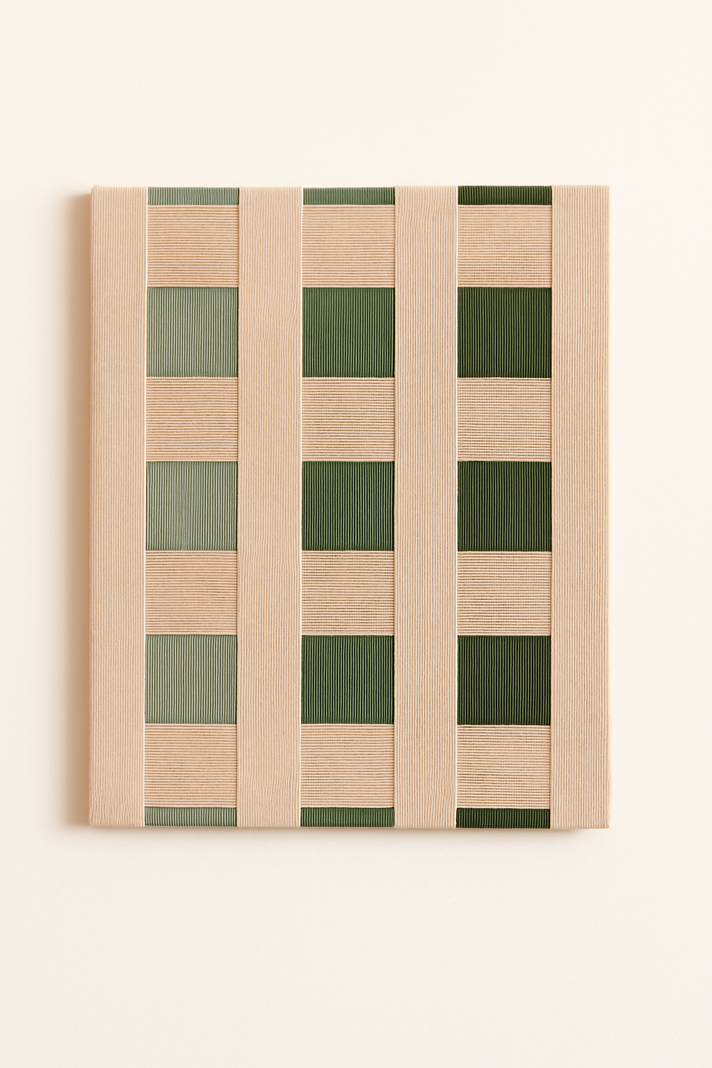 Modern macrame fiber design