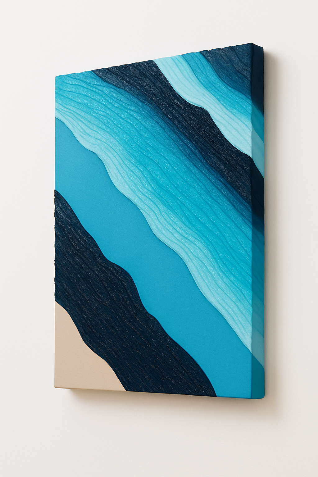 Gushing Rivers 80 × 60 cm