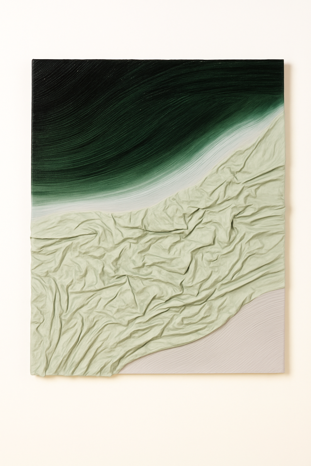 Mountaneous Oceanscape 100 x 76 cm