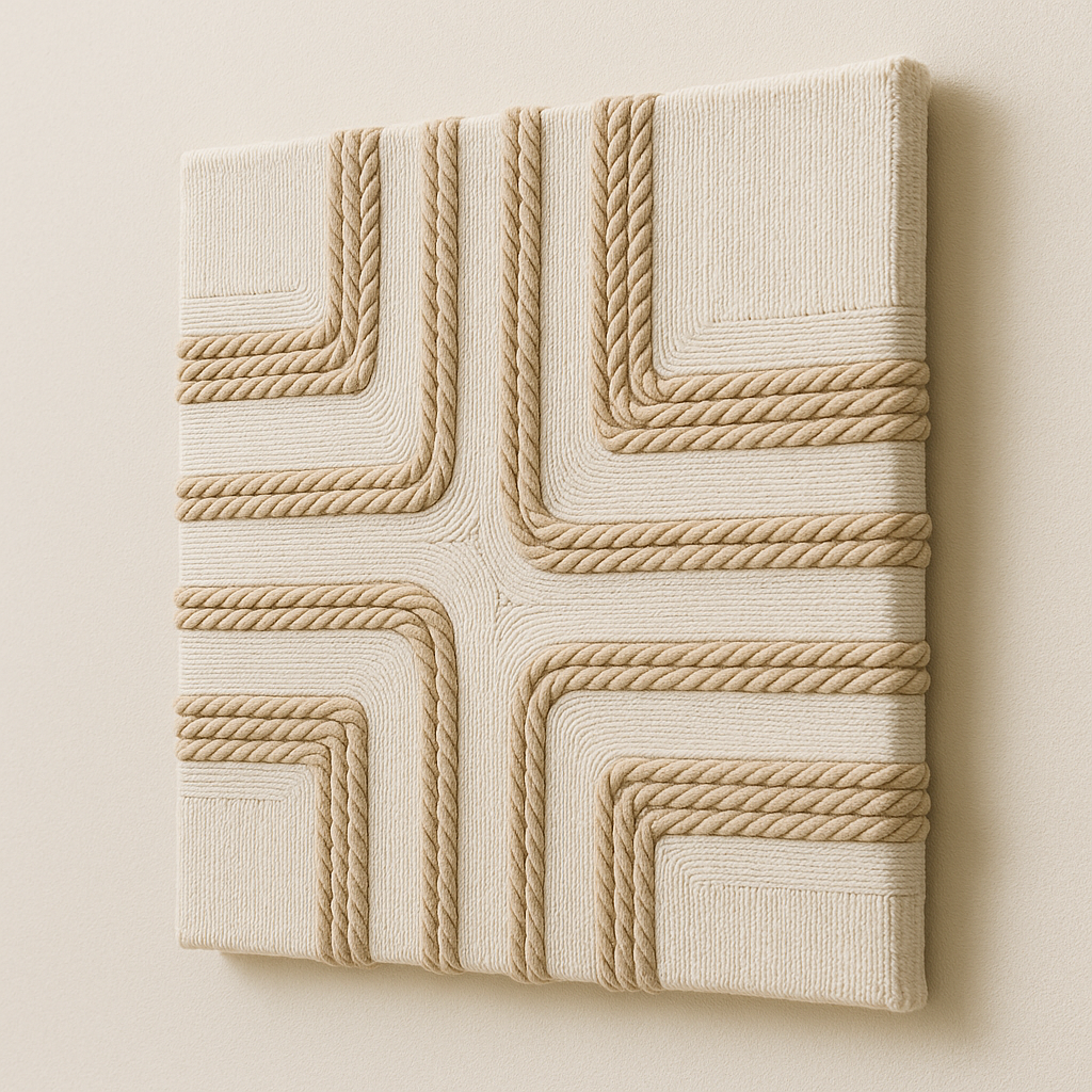 Roped Roads 60 × 60 cm