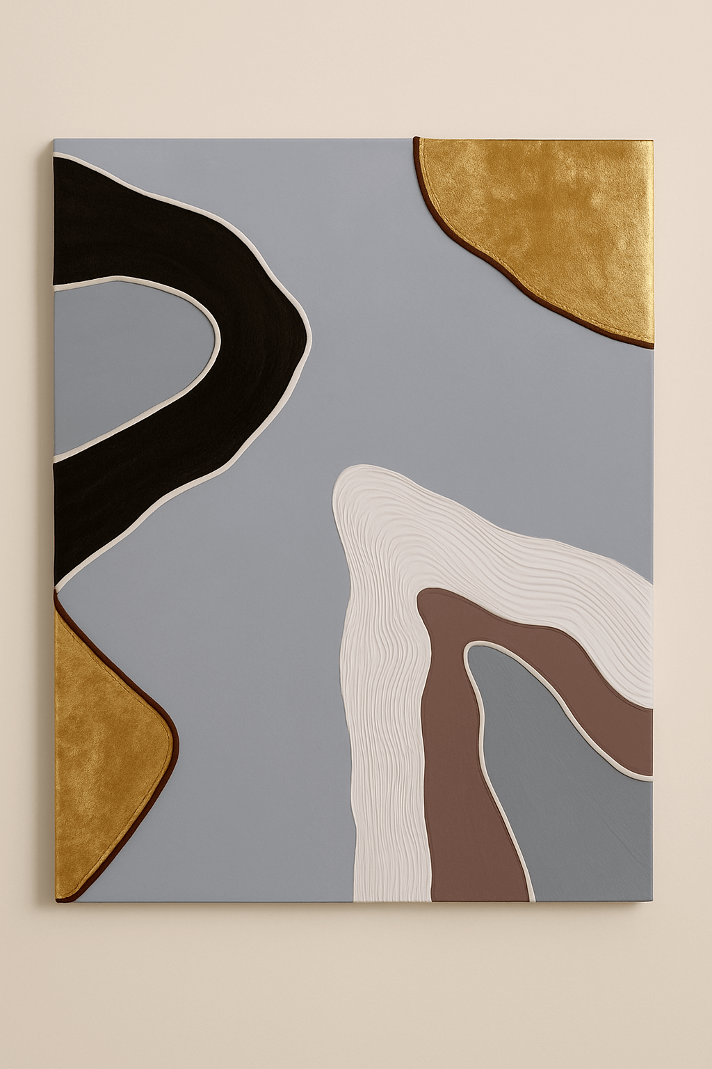 Modern TEXTURE artwork for living room Dubai