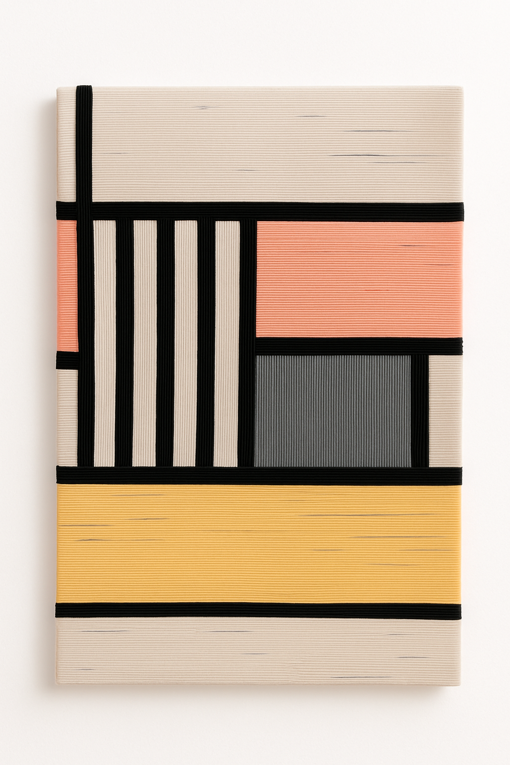 Fiber wall hanging for all types of interiors