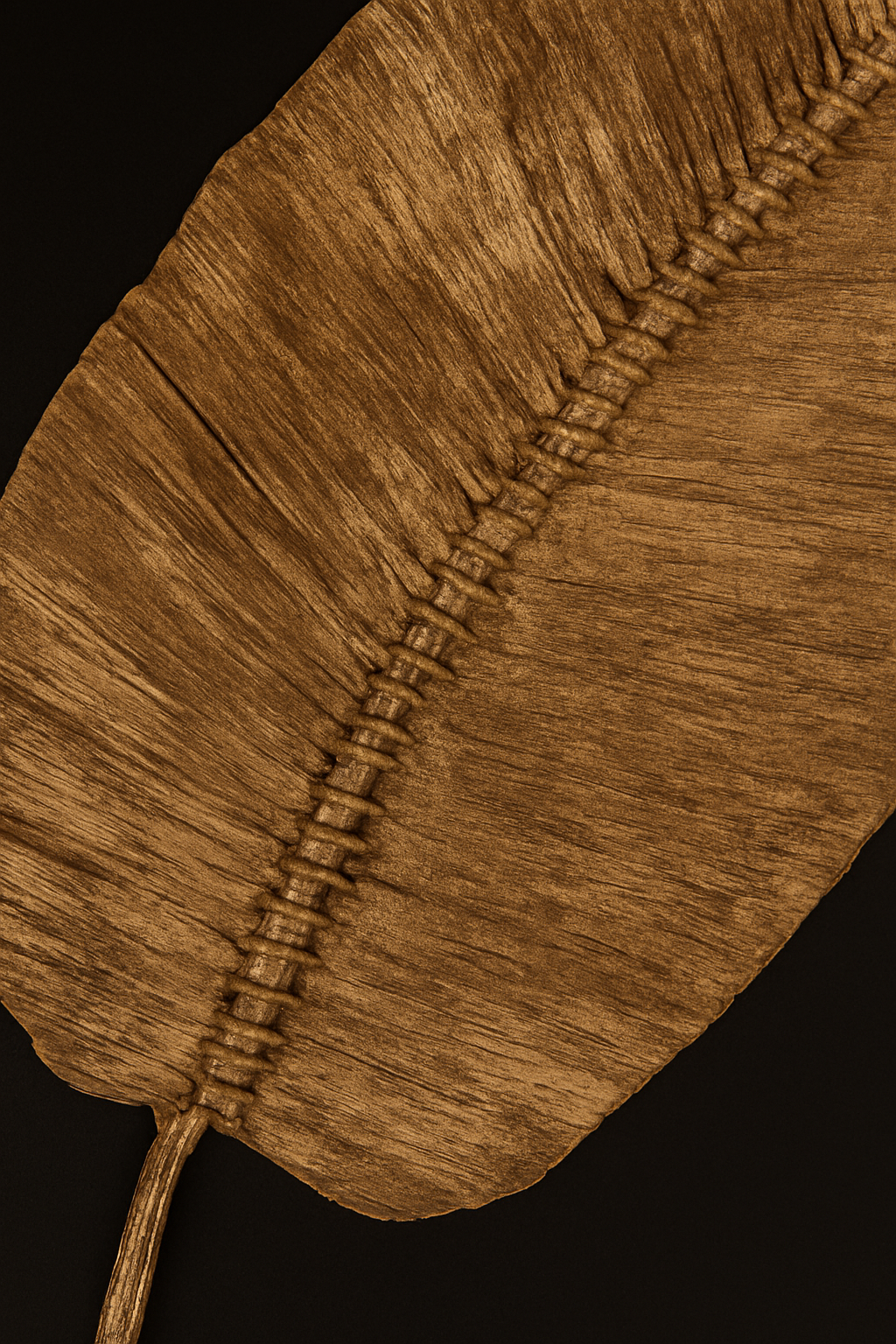 Textured Rope Feather Art Handmade in Ras Al Khaimah