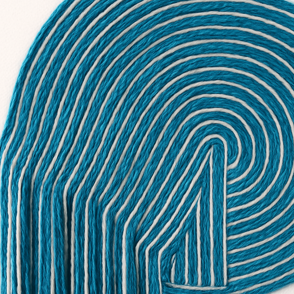 Artistic macrame wall hanging