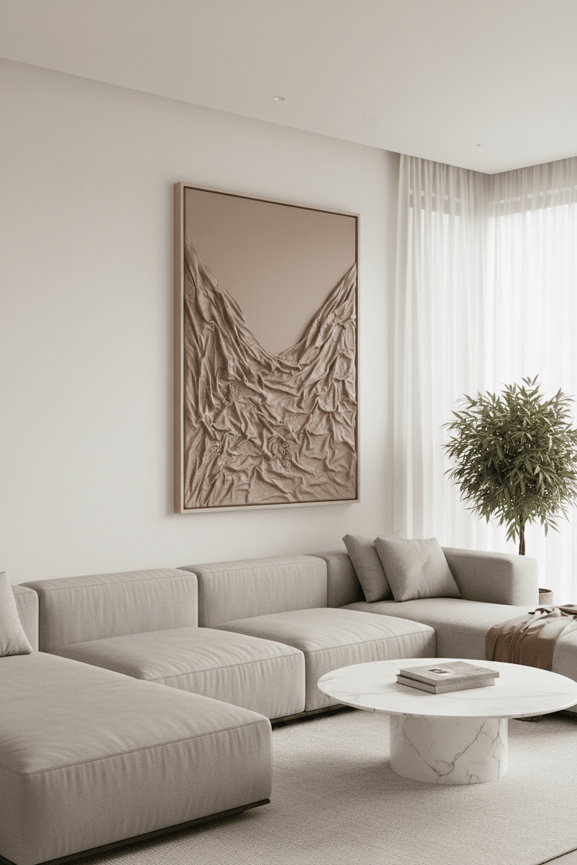 Luxury abstract canvas UAE