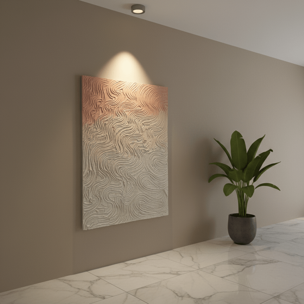 Minimalist desert inspired wall art