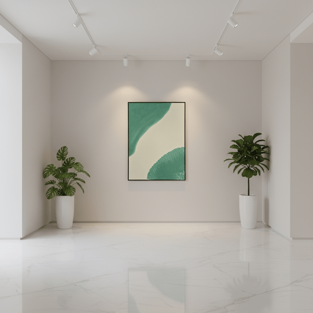Minimalist earth inspired wall decor