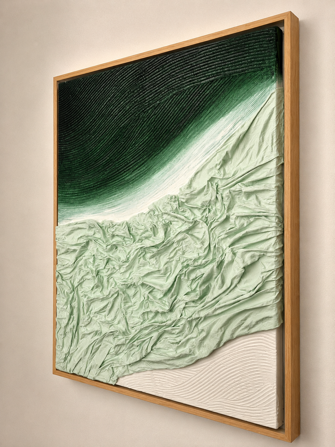 Modern mountain ocean wall art Abu Dhabi