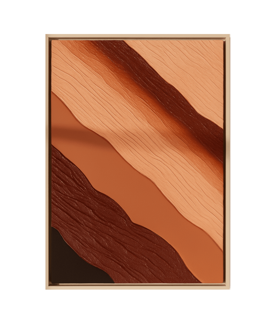 Mohenjodaro textured layered wall art inspired by ancient Indus Valley Civilization Dubai