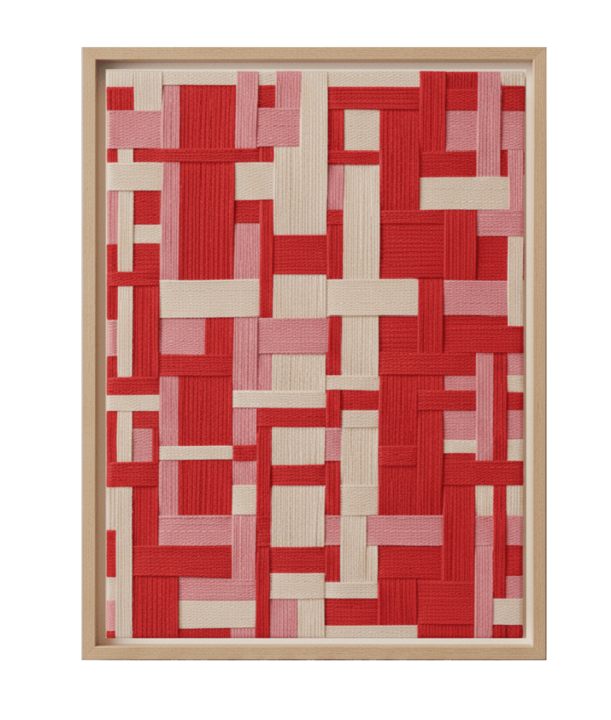 Sensuous Nexus Macrame geometric wall art Dubai