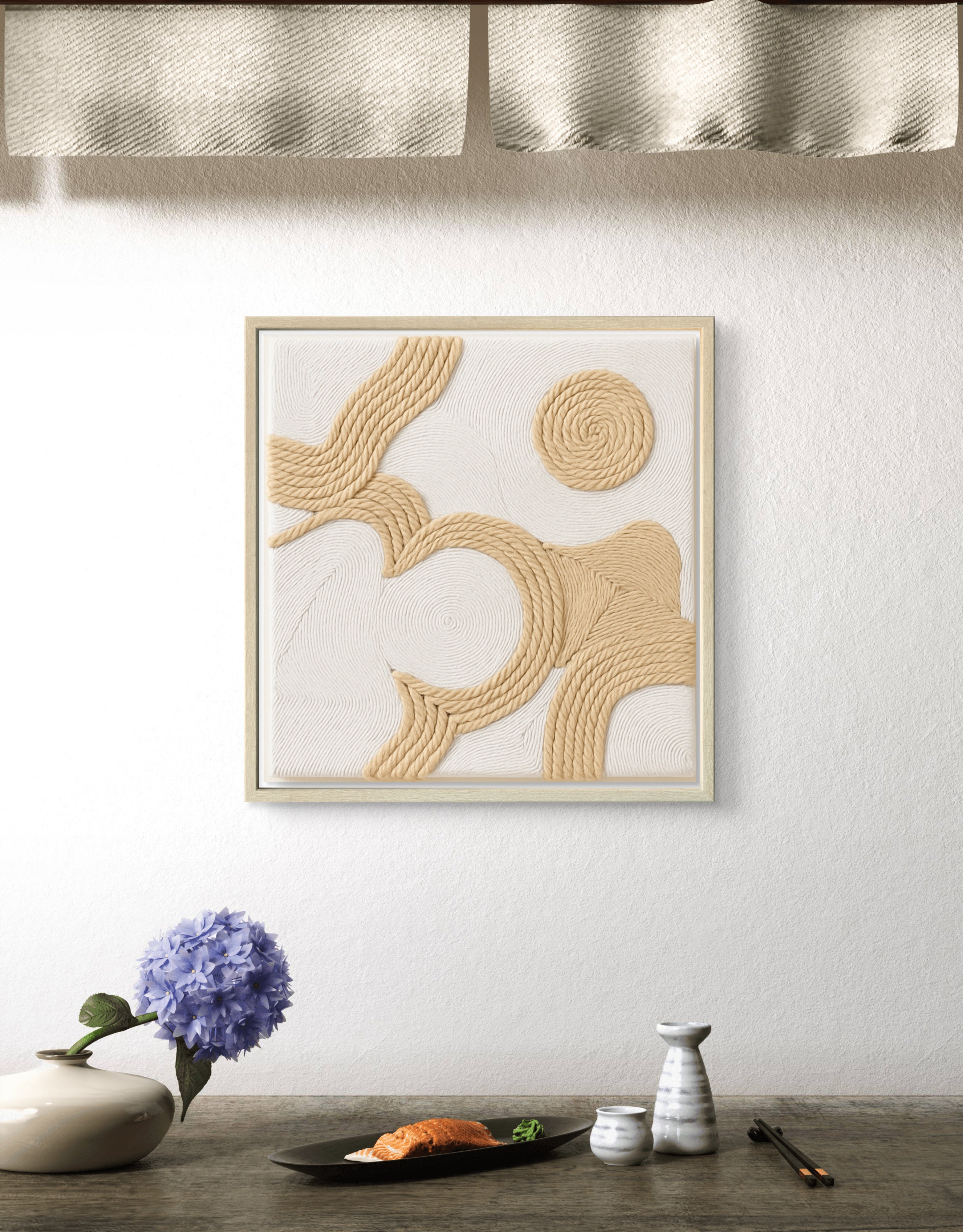 Sun's Embrace 60 x 60 cm