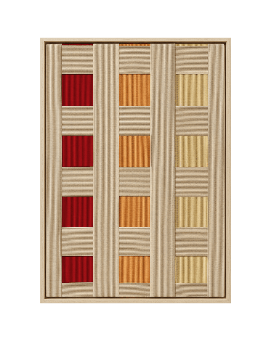 Sun’s Own Weave geometric macrame wall art Dubai