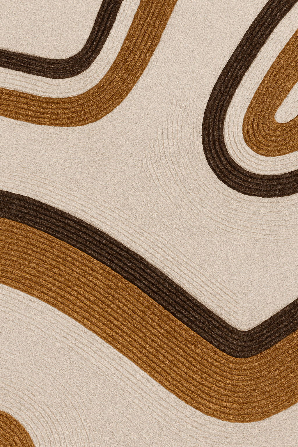 Textured macrame wall design Dubai