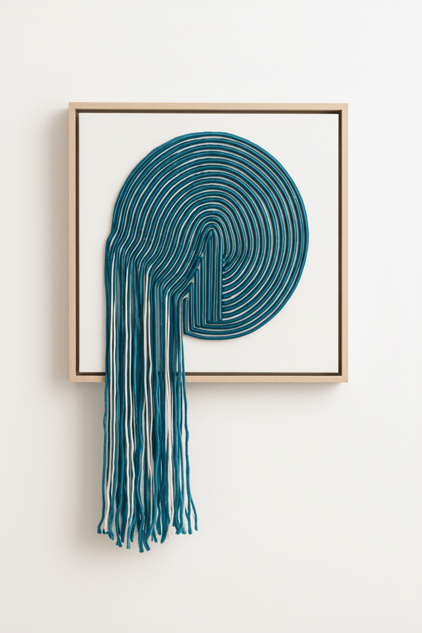 Textured wall art handmade in Ras Al Khaimah