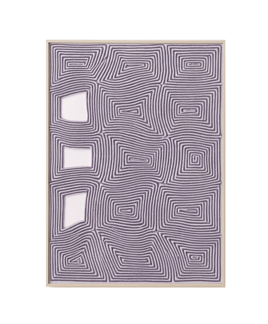 The Dungaree Contours Macrame wall art Dubai