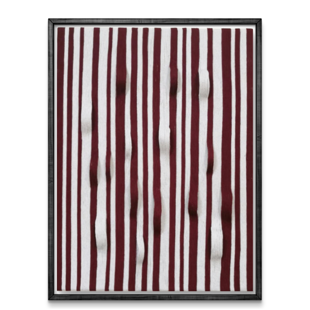 Contemporary macrame creation