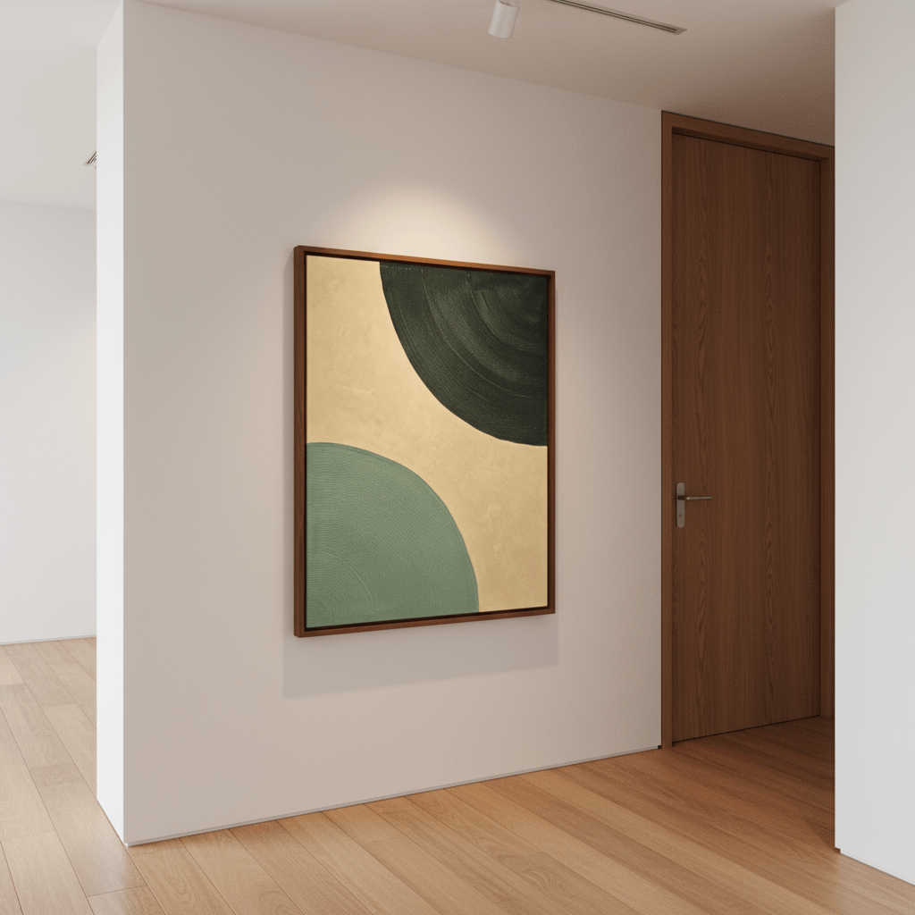 UAE handmade abstract canvas artwork