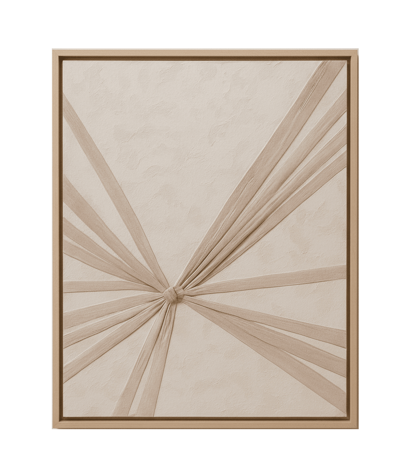 Unified Knots minimalist wall art Dubai