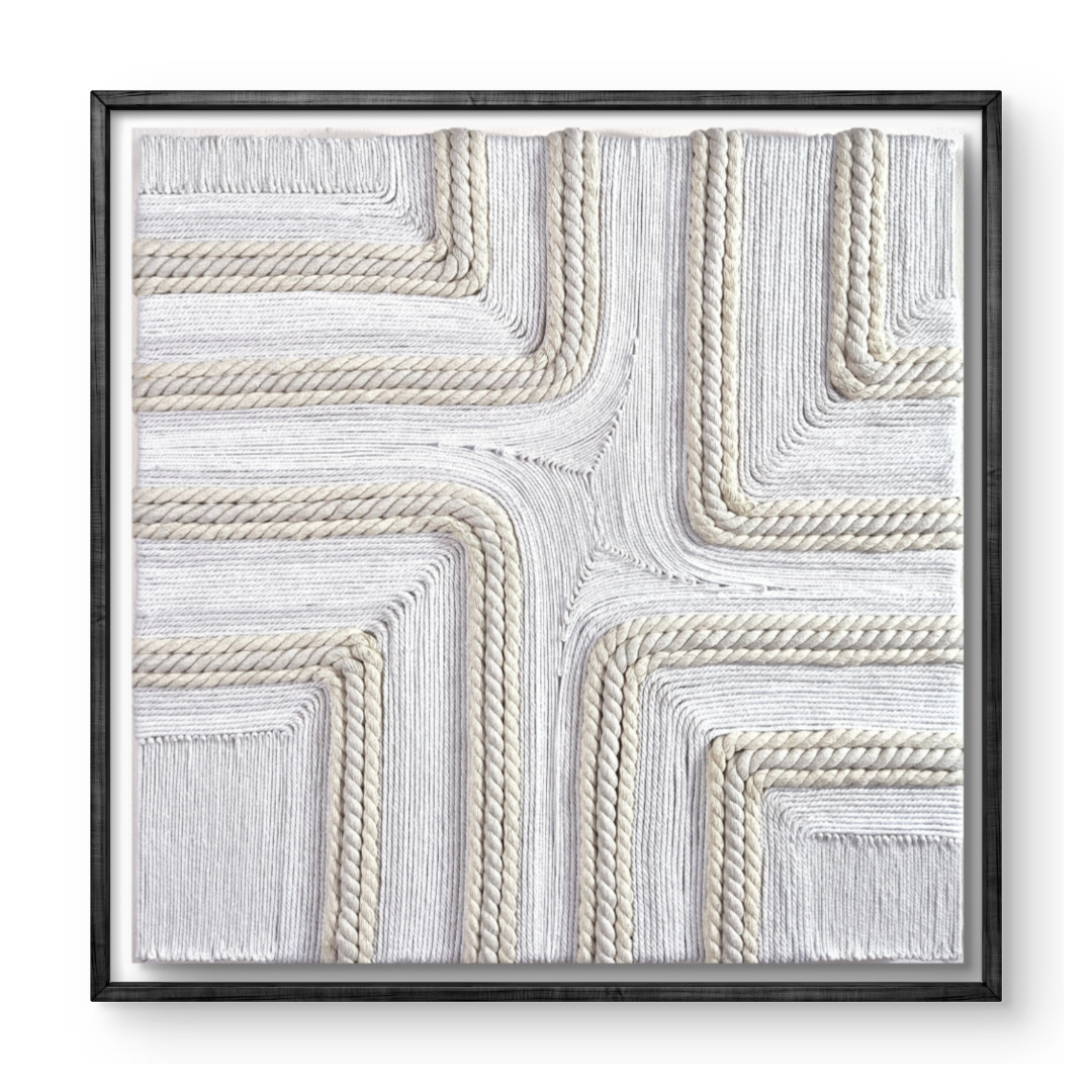 Contemporary Geometric Macramé