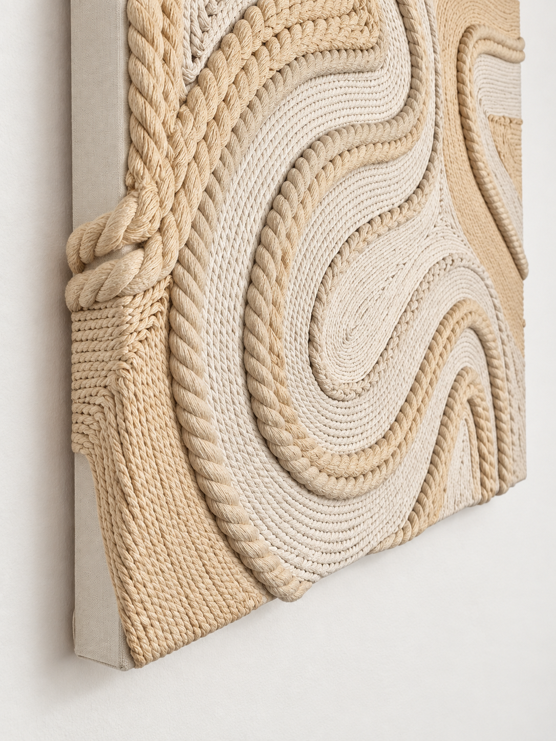 Woven Dimensions modern 3D wall art 60 × 60 cm