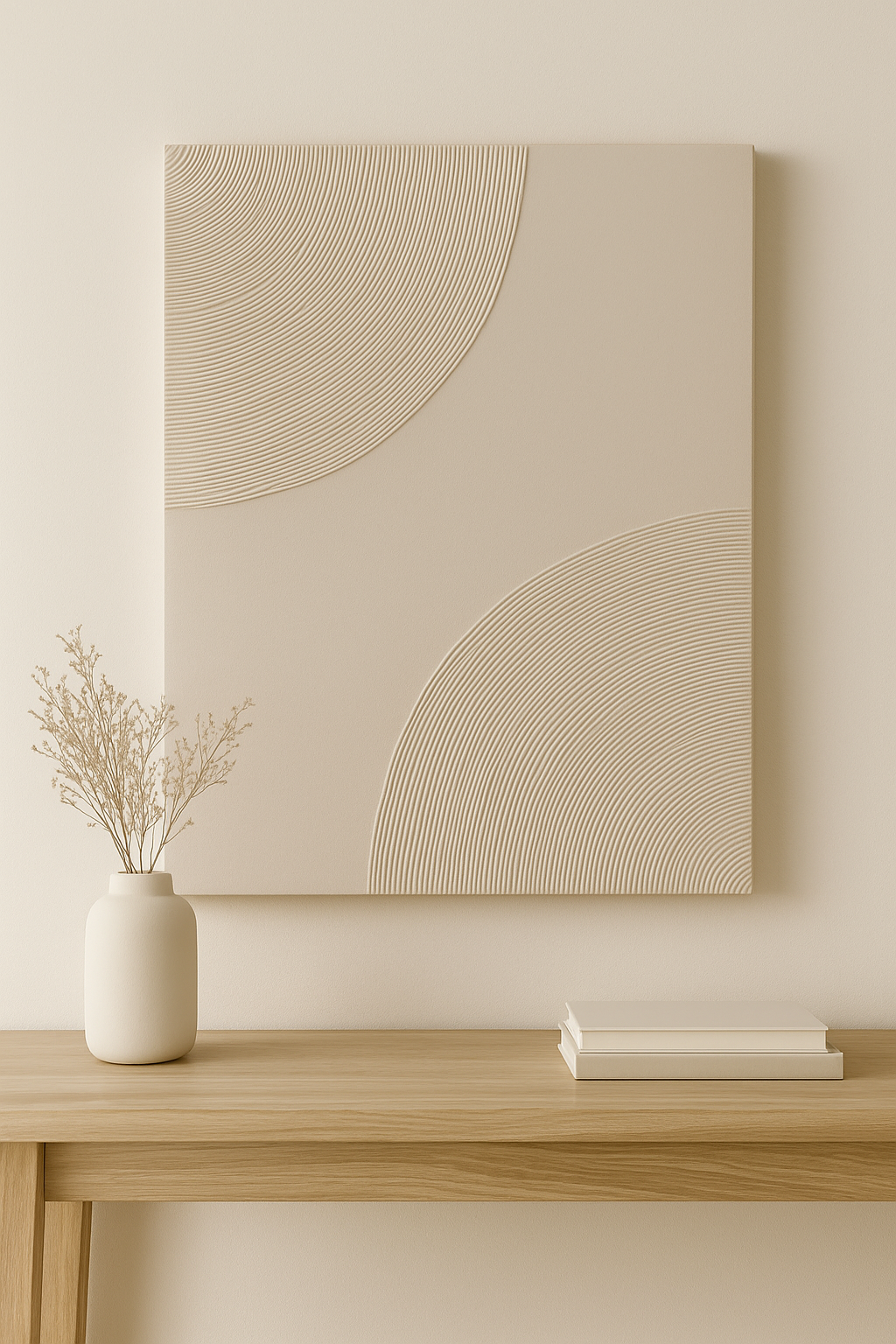 Yin Yang artwork handmade UAE